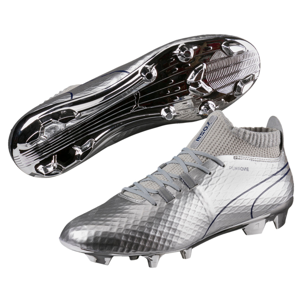 [103986-01] Mens Puma One Chrome Firm Ground Cleats