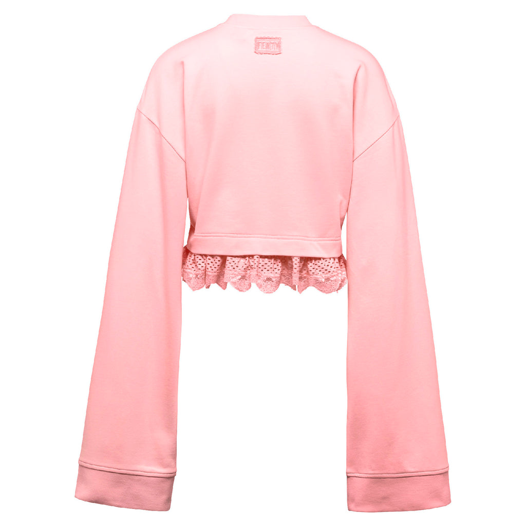 [574289-03] Womens Puma x Fenty by Rihanna Cropped Long Sleeve