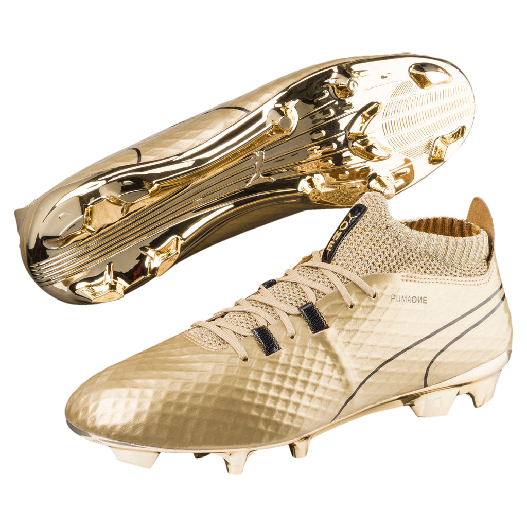 [104707-01] Mens Puma One Gold Firm Ground Cleats