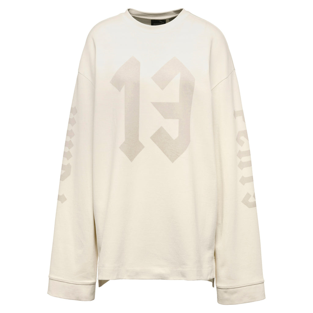 [575138-02] Womens Puma x Fenty by Rihanna Longsleeve Graphic Crew Neck Tshirt
