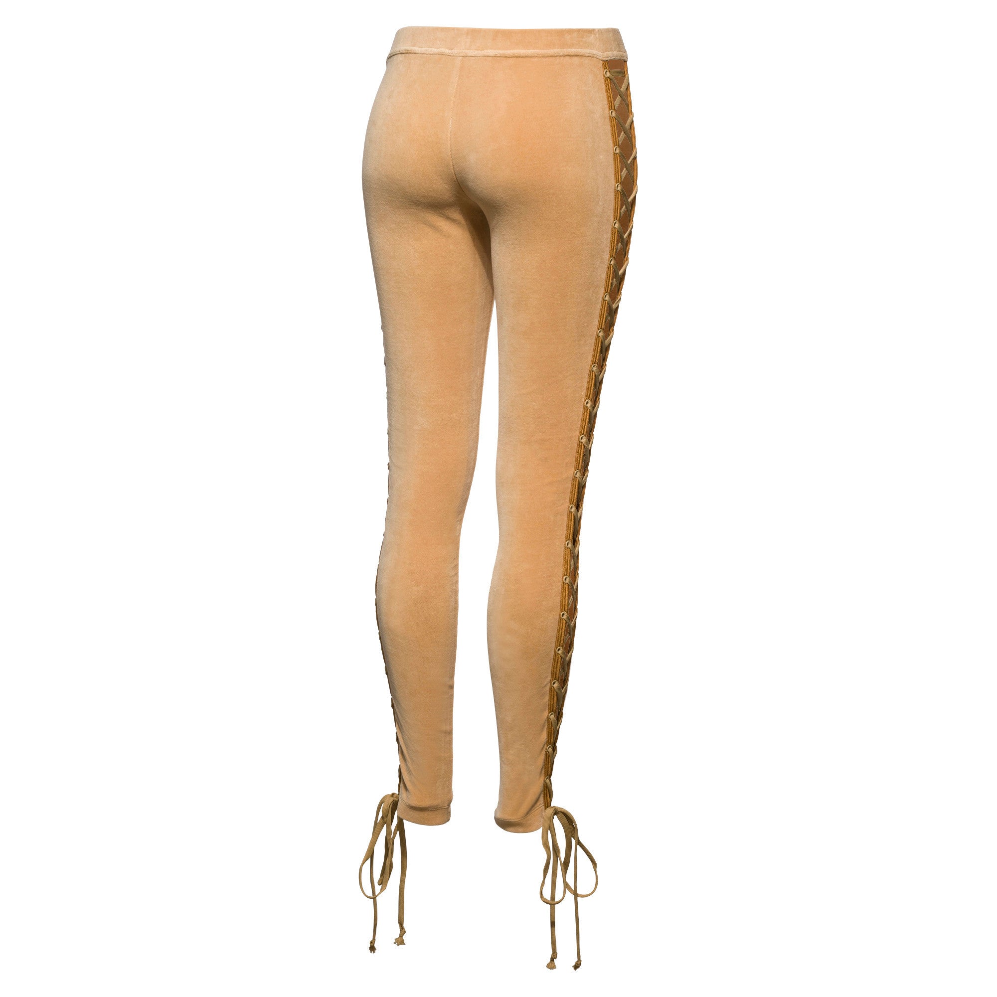 [575742-03] Womens Puma x Fenty by Rihanna Velour Lacing Tight
