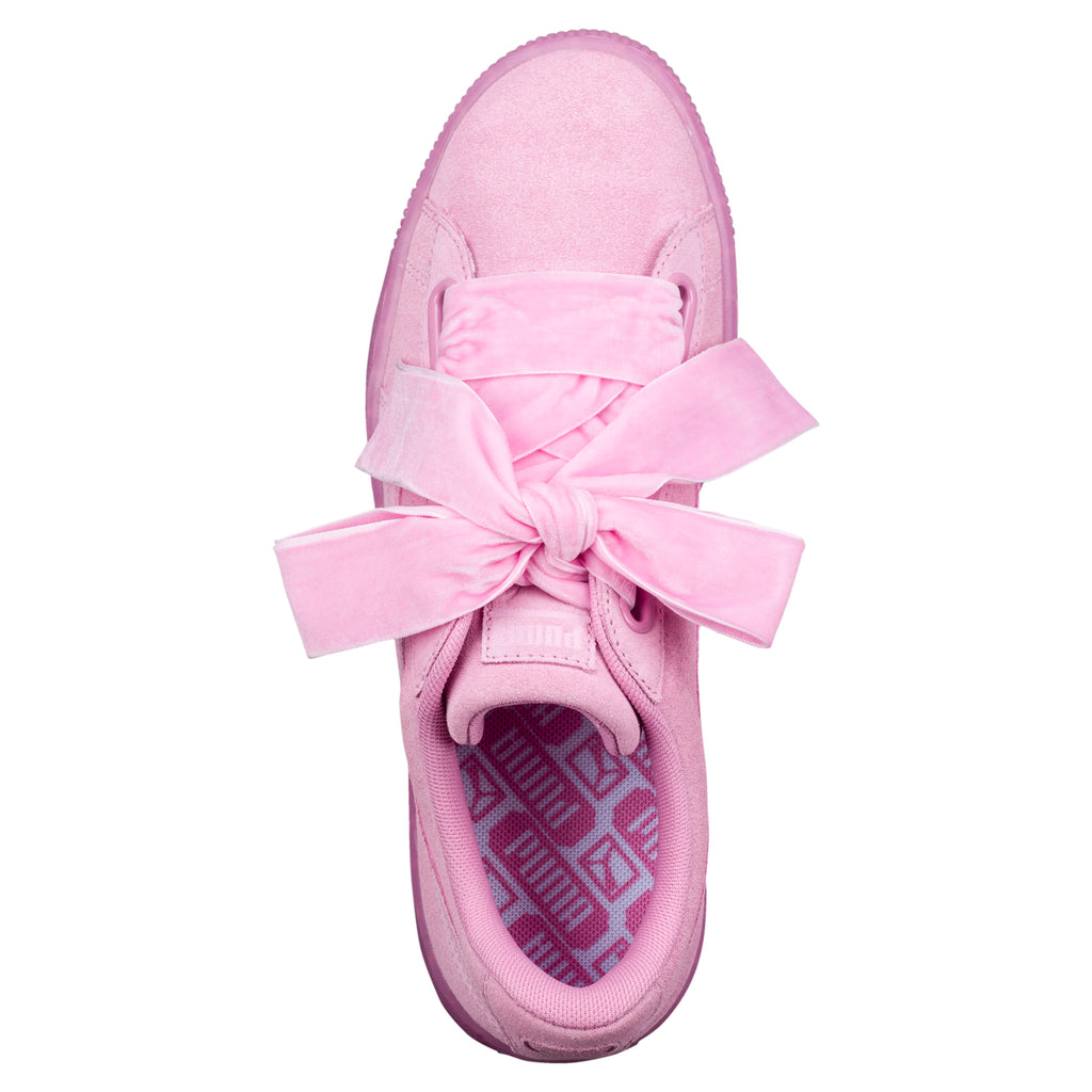 [363229-02] Womens Suede Heart Reset