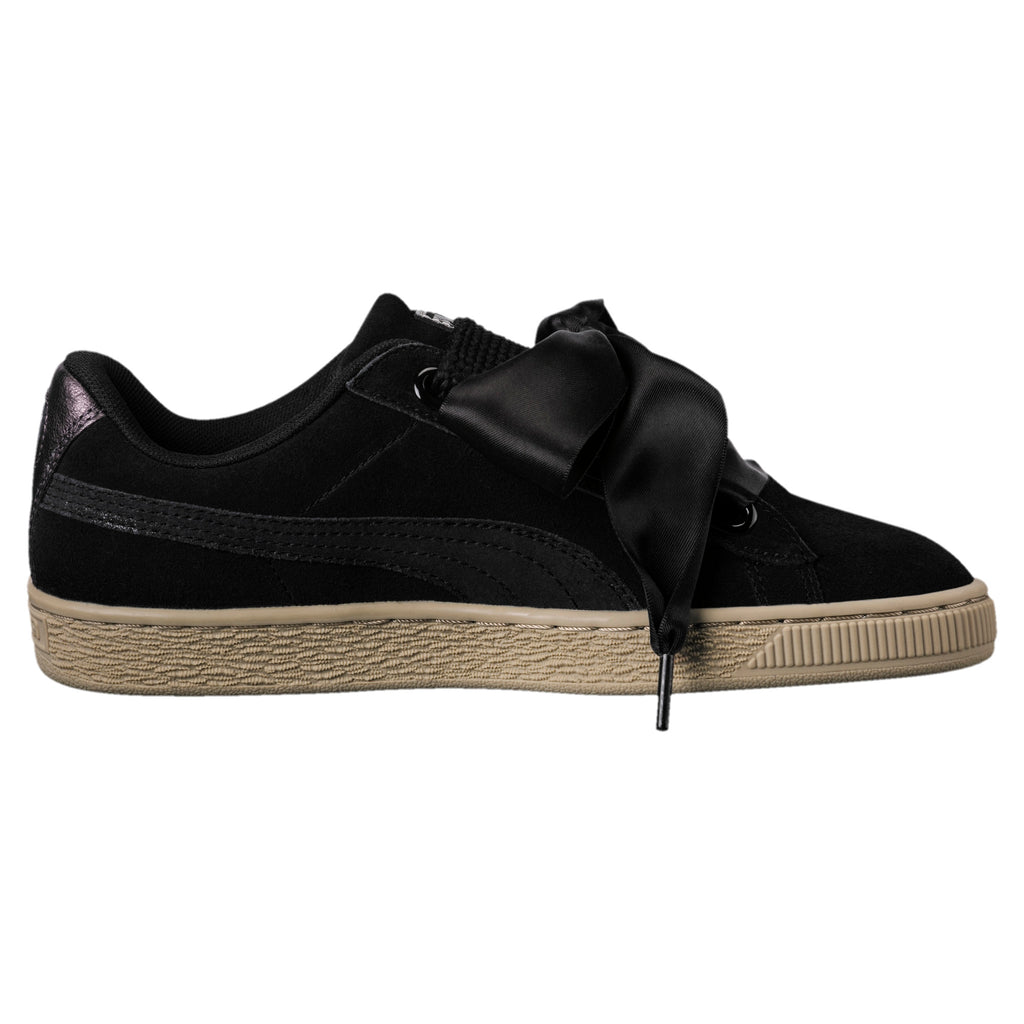 [364083-03] Womens Suede Heart Safari