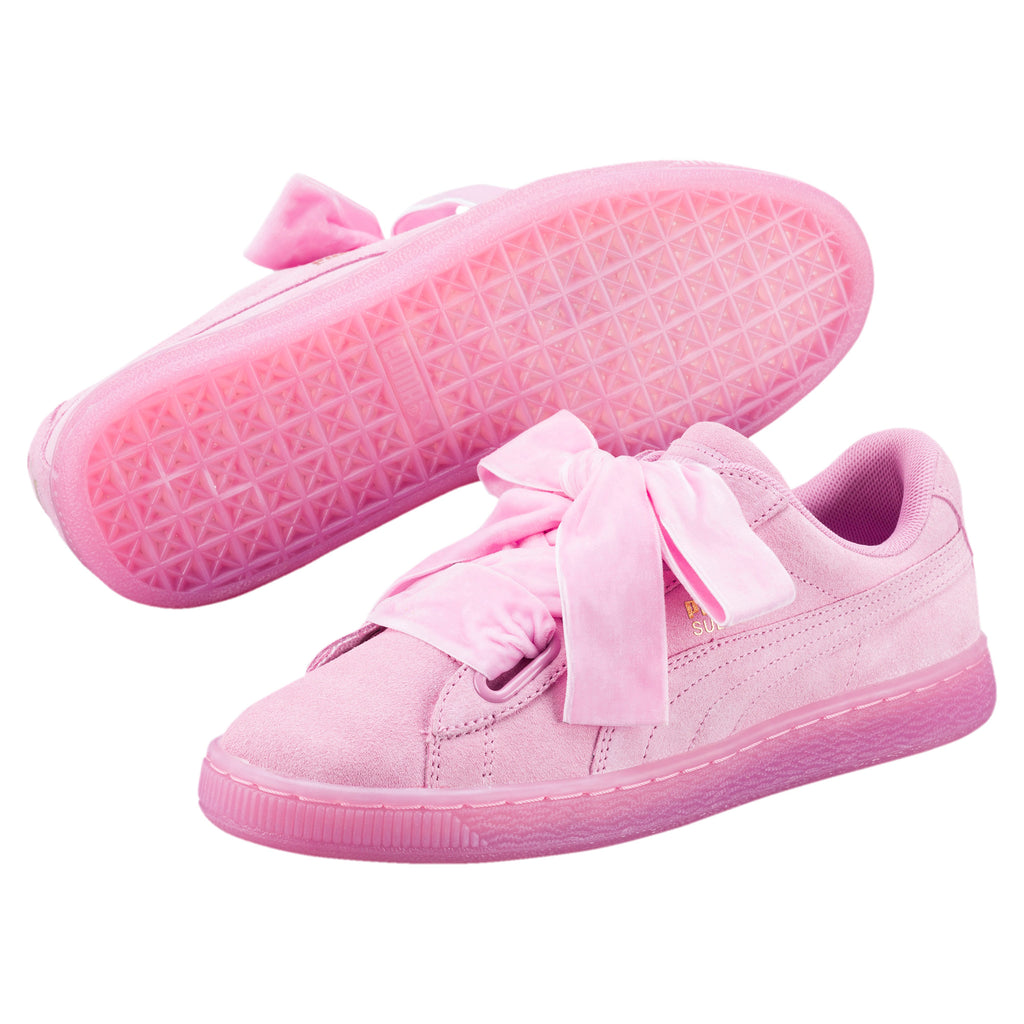 [363229-02] Womens Suede Heart Reset