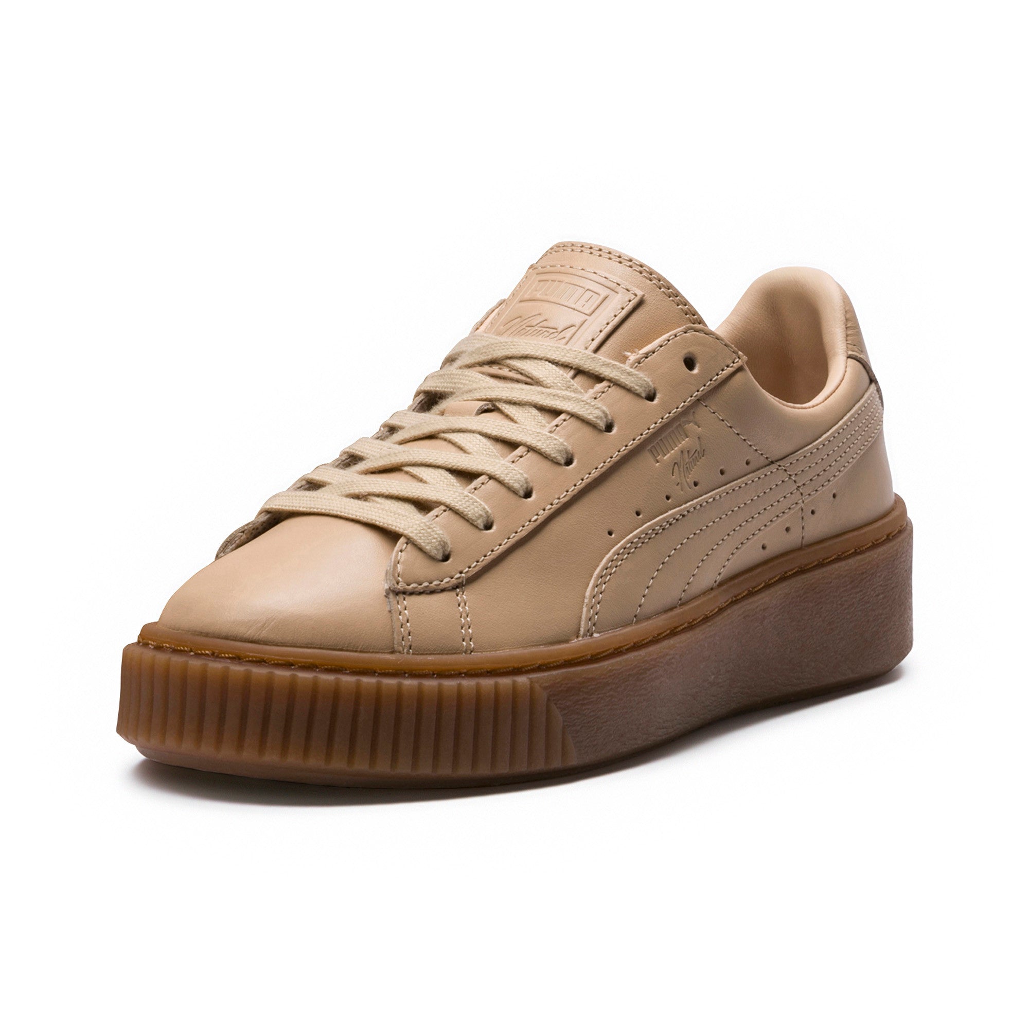 [364457-01] Womens Platform Veg Tan Naturel