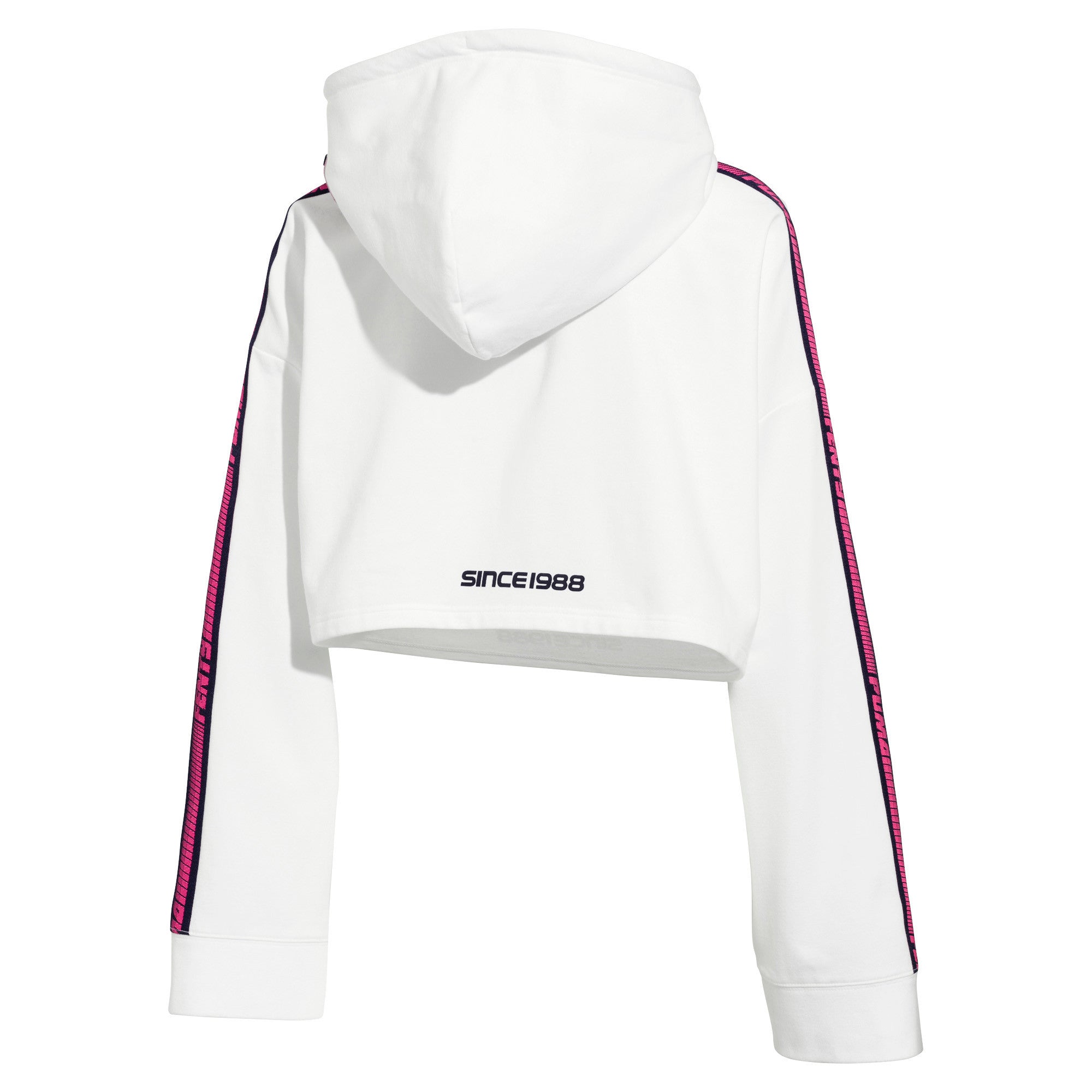 [577440-03] Womens Puma x Fenty by Rihanna Hooded Longsleeve Cropped Sweatshirt