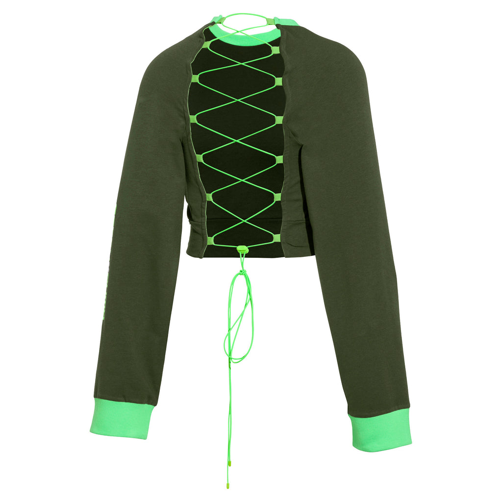[577290-01] Womens Puma x Fenty by Rihanna Laced Sweatshirt