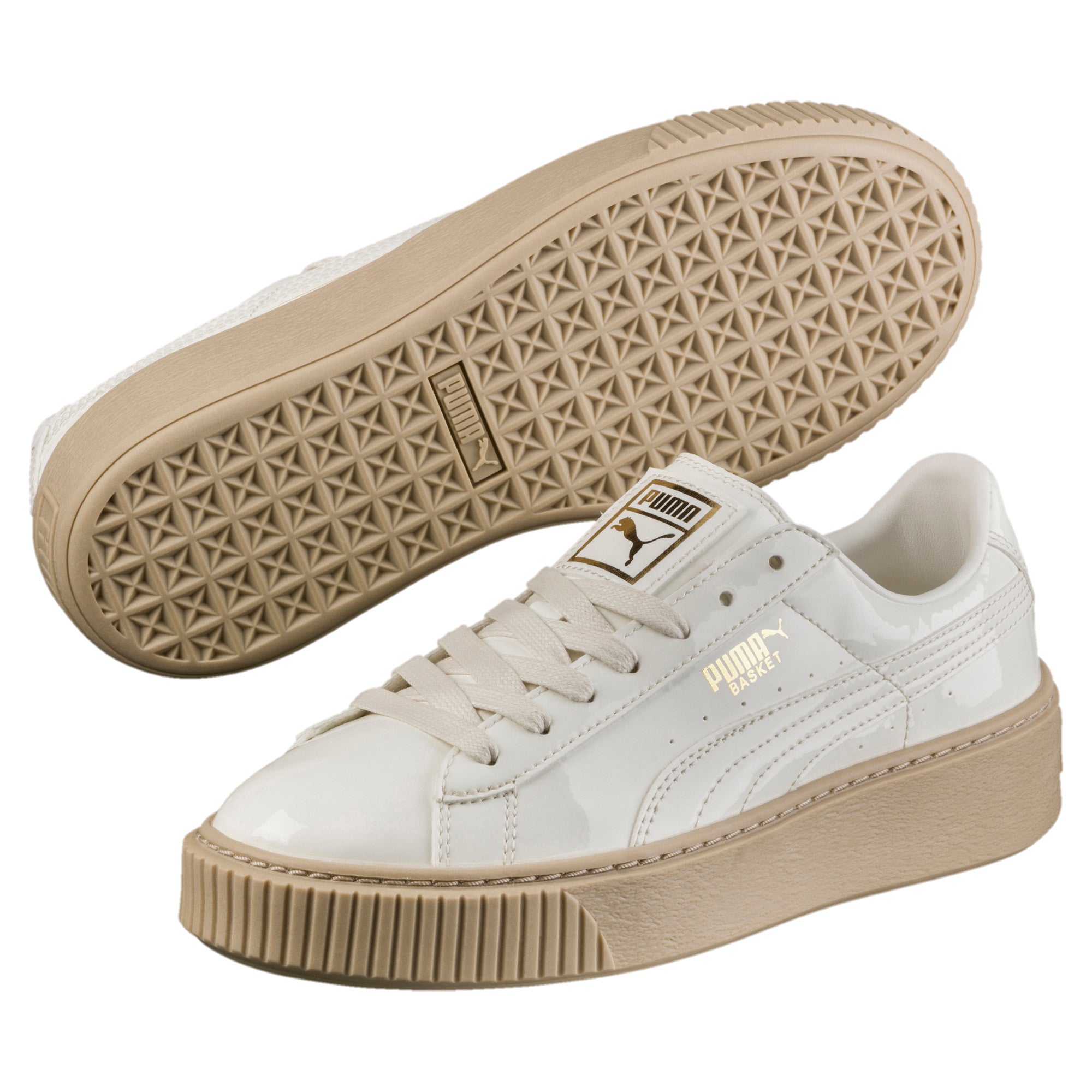 [363314-05] Womens Puma Basket Platform Patent
