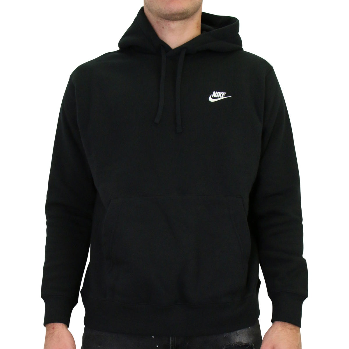 [BV2654-010] Mens Nike Sportswear Club Fleece Pullover Hoodie