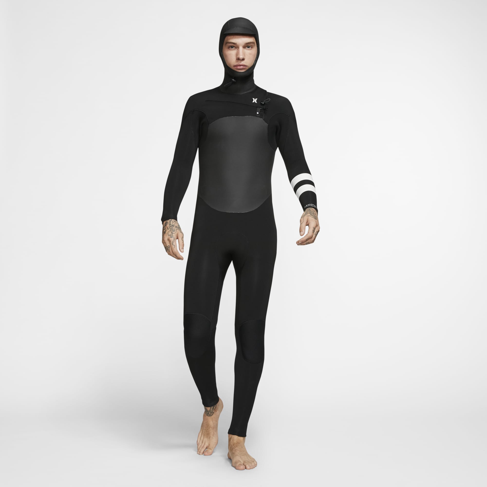 [BV4397-010] Mens Hurley Advantage Plus 5/3 Hooded Fullsuit