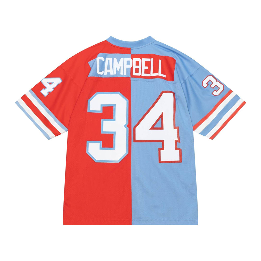 MITCHELL & NESS NFL SPLIT LEGACY JERSEY HOUSTON OILERS 1980 EARL CAMPBELL