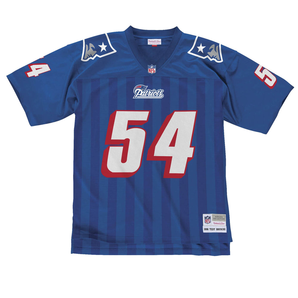 MITCHELL & NESS NFL LEGACY JERSEY NEW ENGLAND PATRIOTS 96 TEDY BRUSCHI