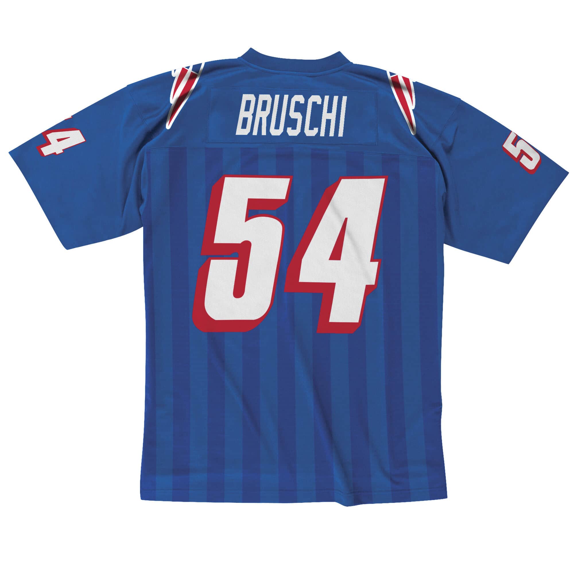 MITCHELL & NESS NFL LEGACY JERSEY NEW ENGLAND PATRIOTS 96 TEDY BRUSCHI