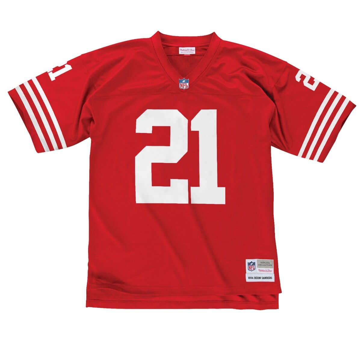 MITCHELL & NESS NFL LEGACY JERSEY SAN FRANCISCO 49ERS 94 DEION SANDERS