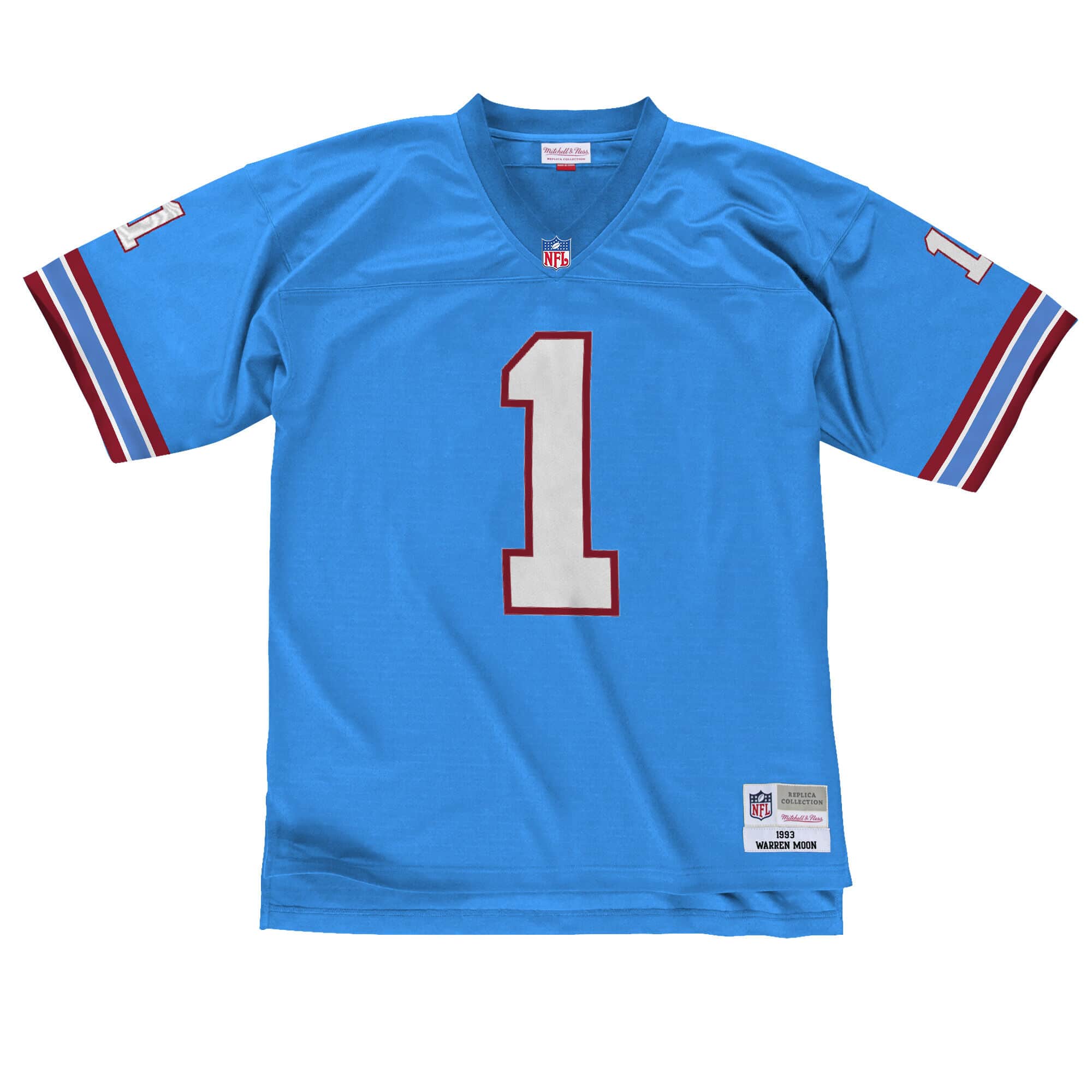 MITCHELL & NESS NFL LEGACY JERSEY HOUSTON OILERS 93 WARREN MOON