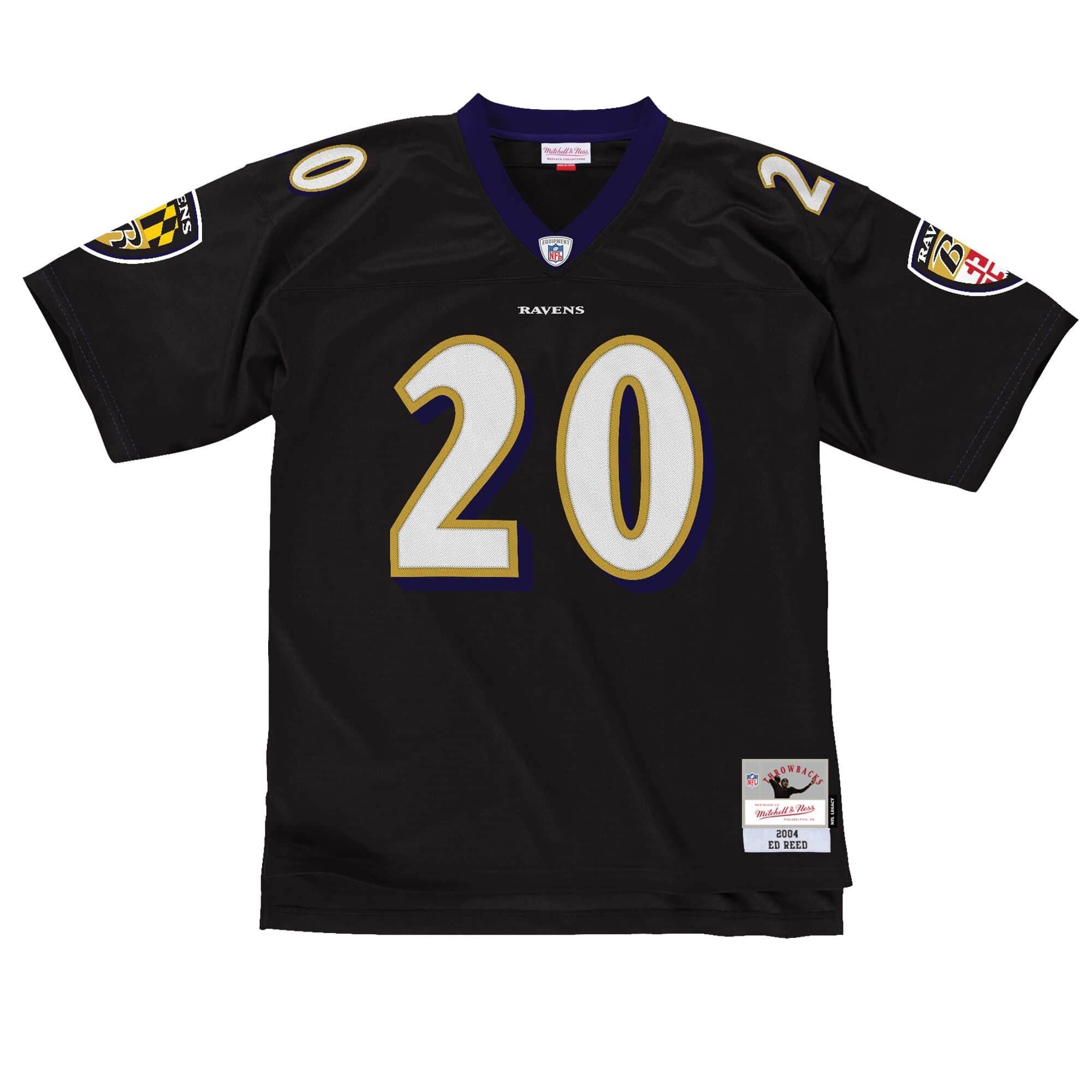 [LGJYCP18053-BRABLCK04ERE] Mens Mitchell & Ness NFL Legacy Jersey Ravens 2004 Ed Reed - sneakAR