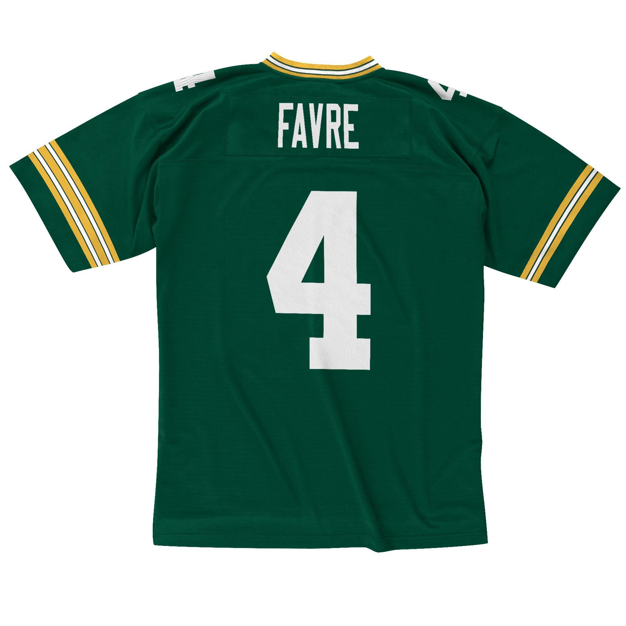 Mens Mitchell & Ness NFL Legacy Jersey Green Bay Packers 1996 Brett Favre - sneakAR