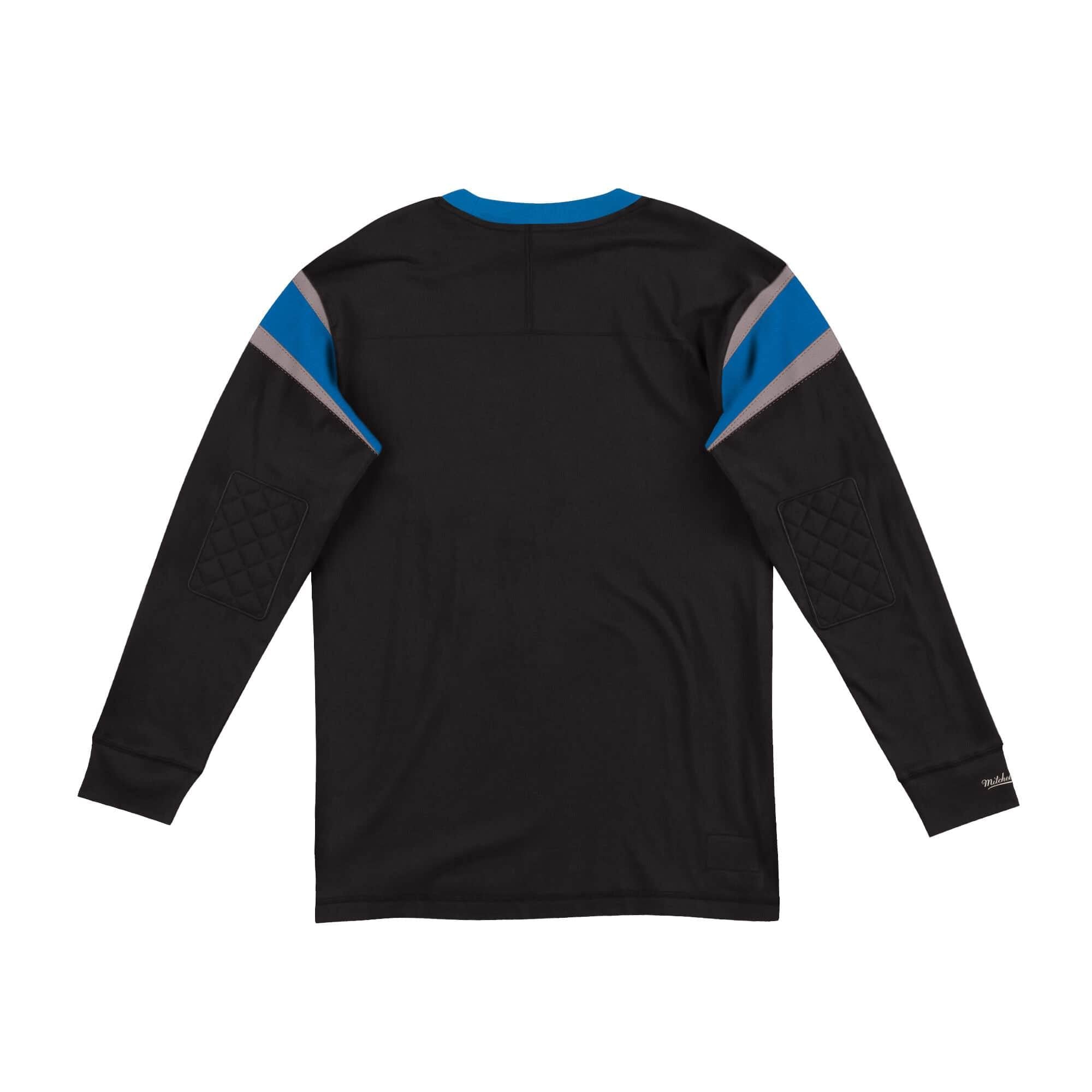 [LNSLDF18030-CPABLCK] Mens Mitchell & Ness NFL Team Inspired Longsleeve Panthers - sneakAR