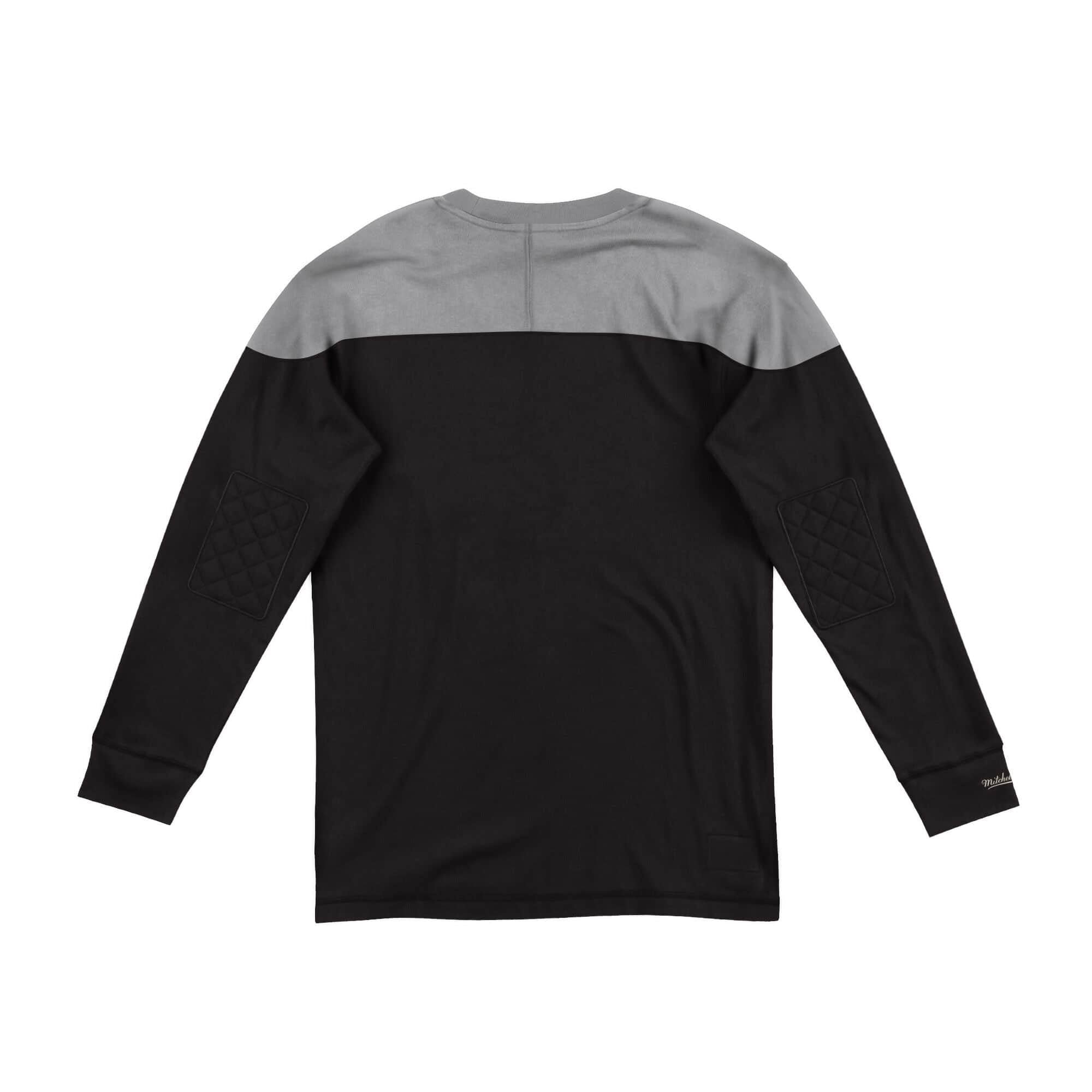 [LNSLDF18030-ORABLCK] Mens Mitchell & Ness NFL Team Inspired Longsleeve Oakland Raiders - sneakAR
