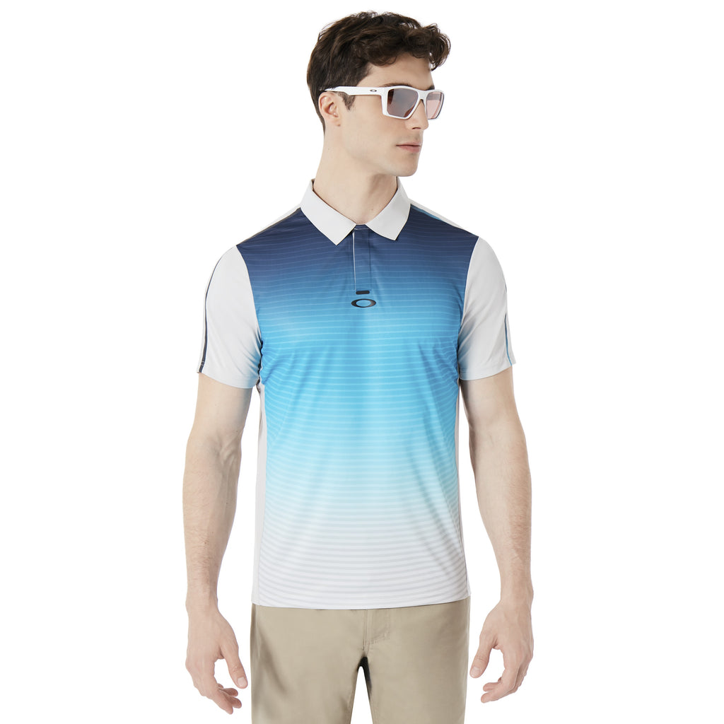 [434287-202] Mens Oakley Engineered Bimaterial Bubba Golf Polo