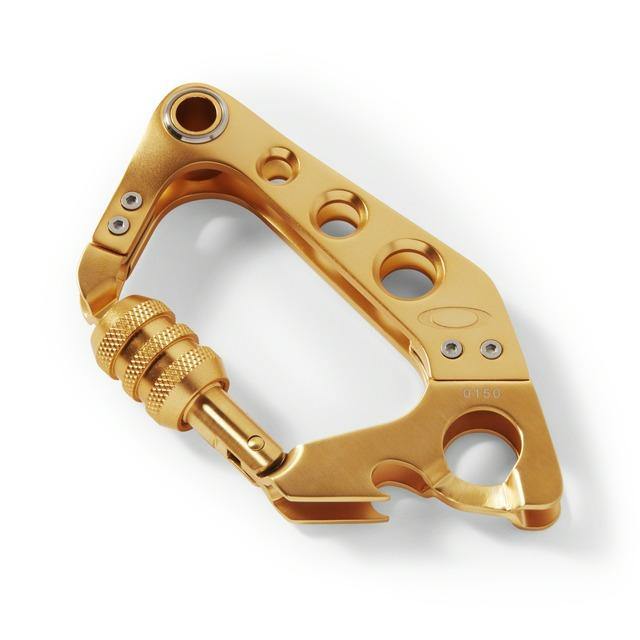[99456ORT-503] Mens Oakley Metalworks Gold Carabiner - sneakAR