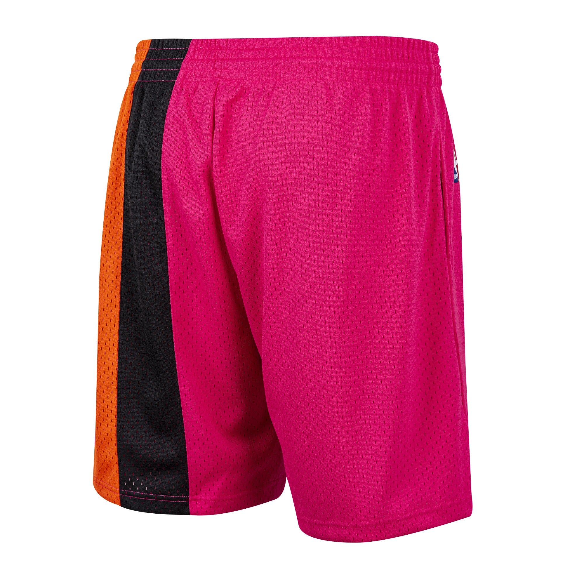 Mens Mitchell & Ness NBA RELOAD SWINGMAN SHORTS - MIAMI HEAT 2005