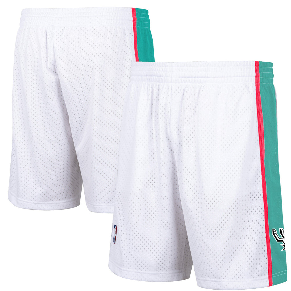 Mens Mitchell & Ness NBA RELOAD SHORTS - SAN ANTONIO SPURS 1998