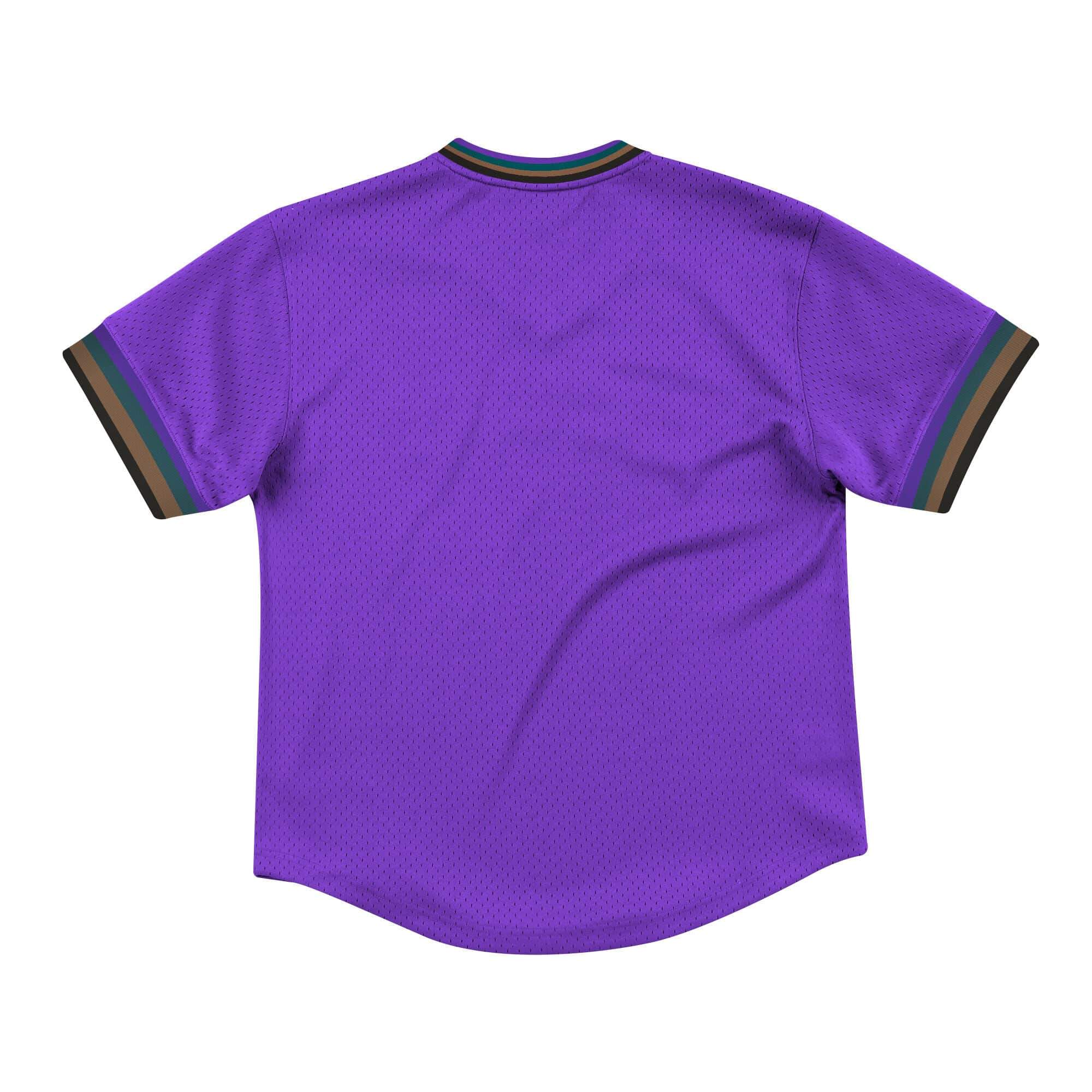 Mens Mitchell & Ness MLB Mesh V-Neck Arizona Diamondbacks