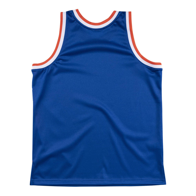 Mens Mitchell & Ness NBA Big Face Fashion Jersey New York Knicks