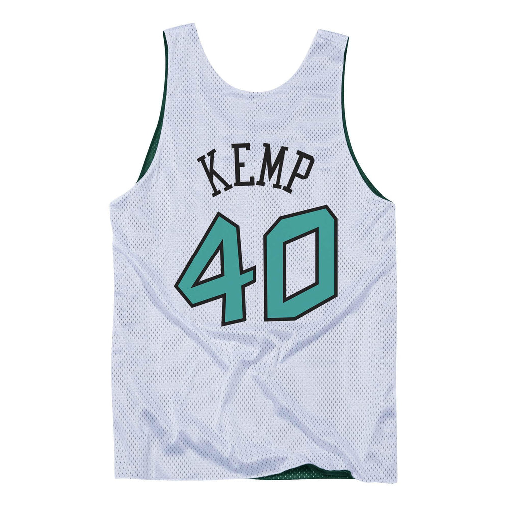 Mens Mitchell & Ness NBA Reversible Mesh Seattle Supersonics 96 Shawn Kemp - sneakAR