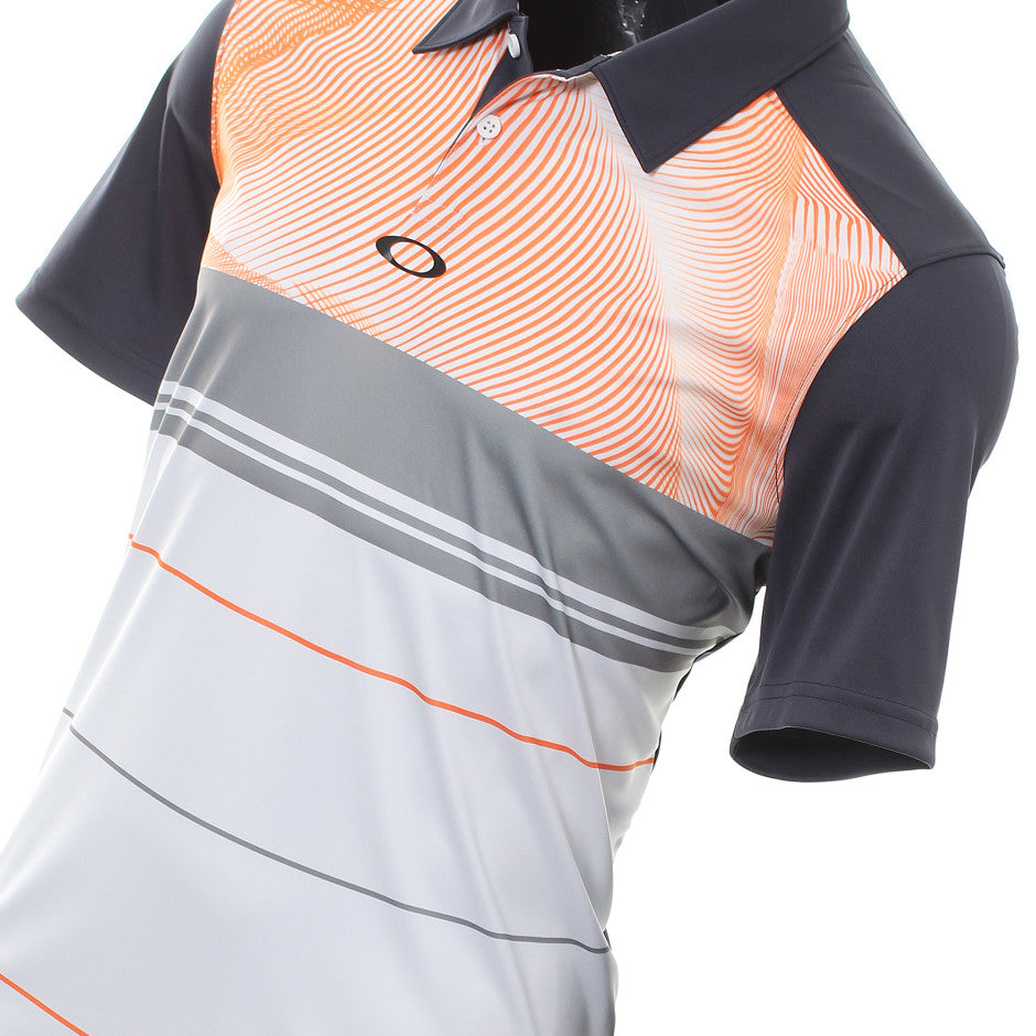 [434046-00N] Mens Oakley Aero Motion Block Polo