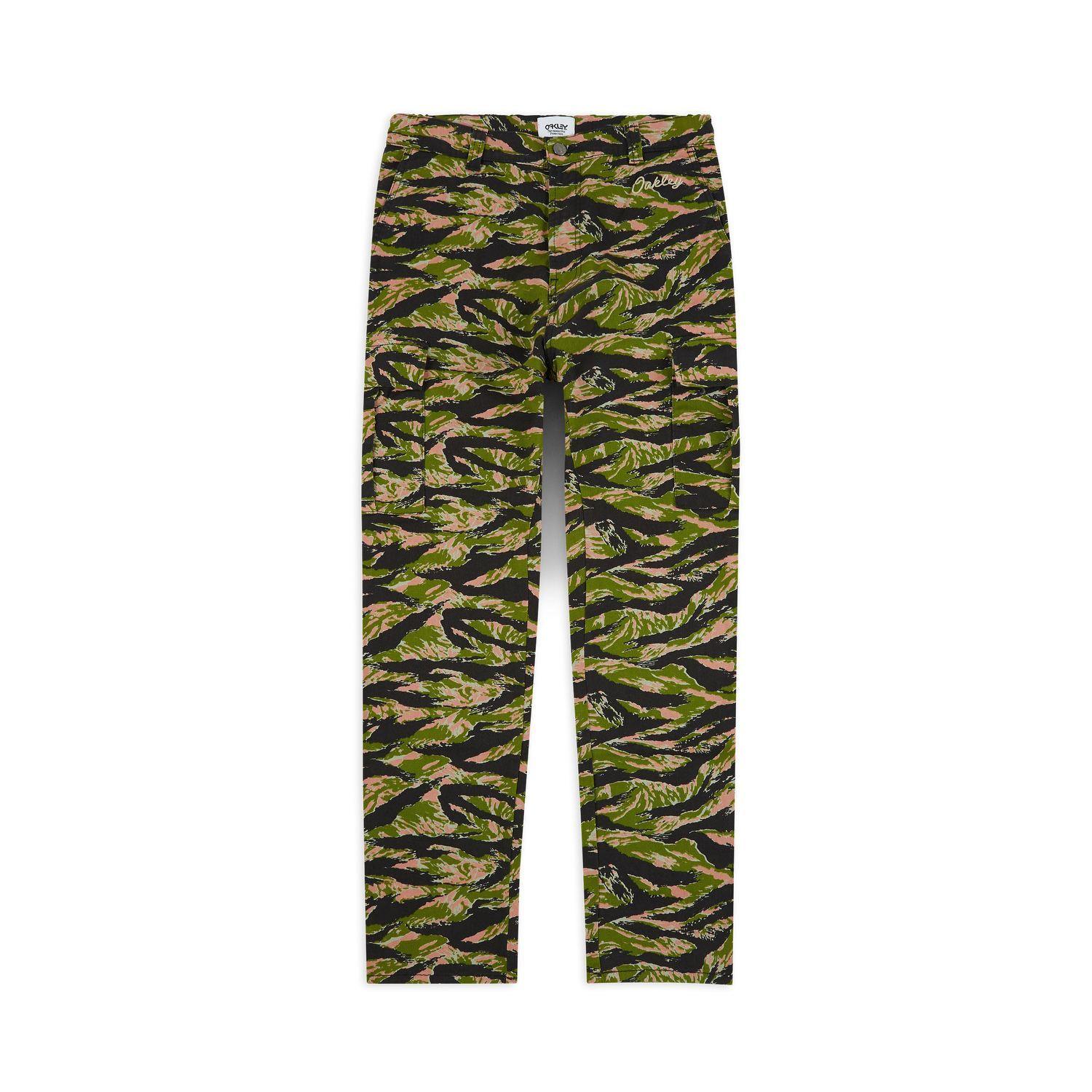 [422622-98T] Mens Oakley Tiger Camo Cargo Pant TNP - sneakAR