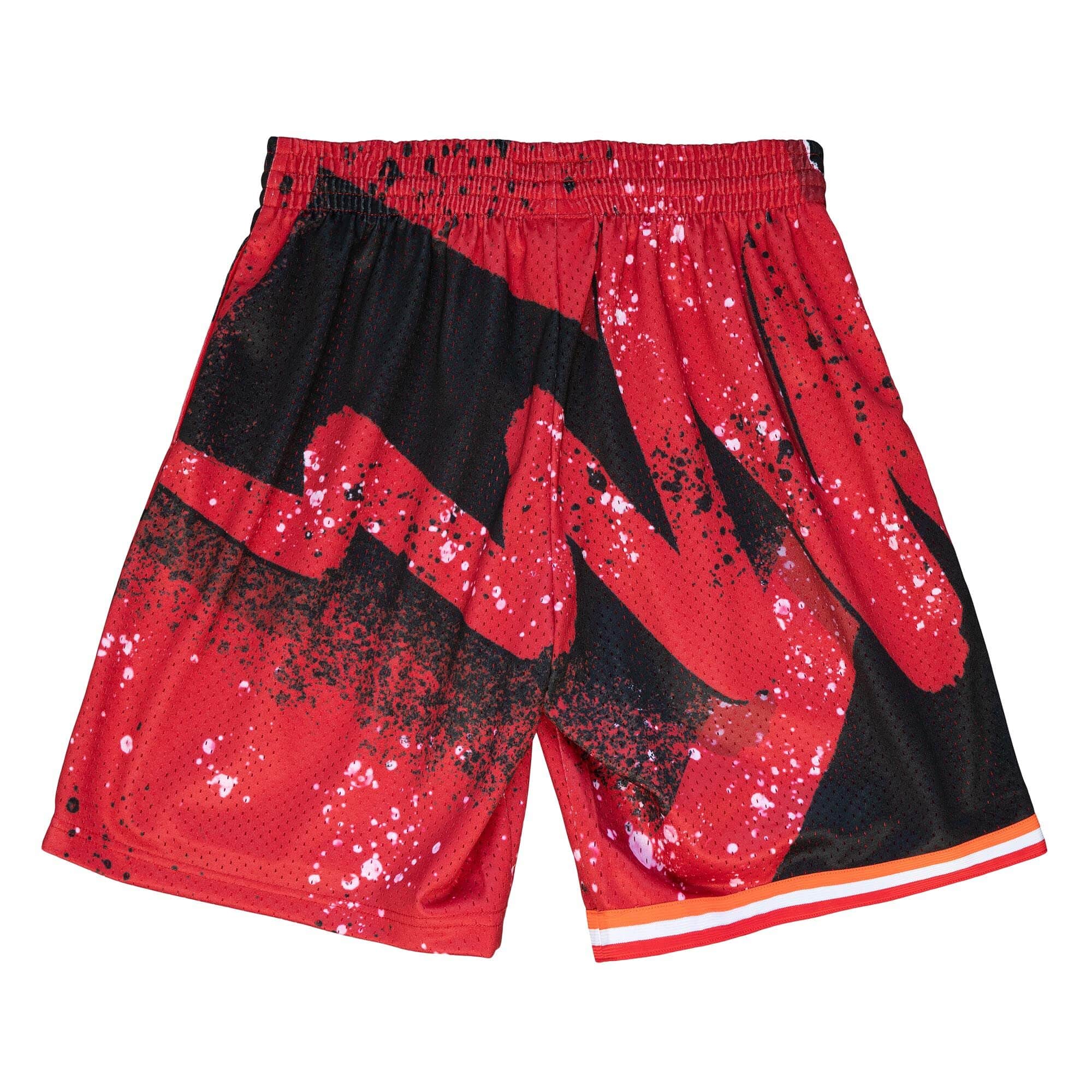 Mens Mitchell & Ness NBA HYPER HOOPS SWINGMAN SHORTS - MIAMI HEAT 1996