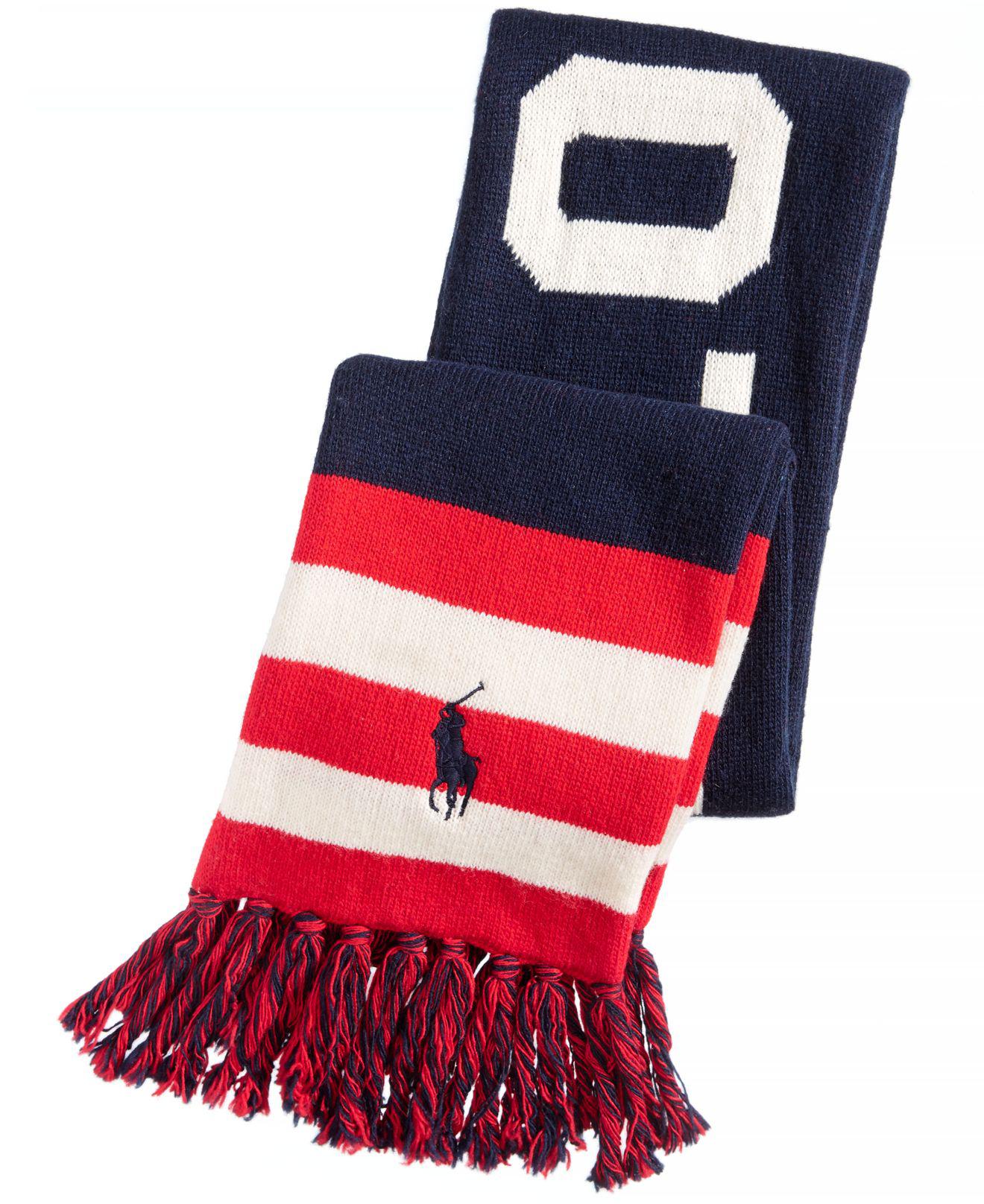 [PE0017-411] Mens Polo Ralph Lauren 1967 Olympics USA Stadium Scarf