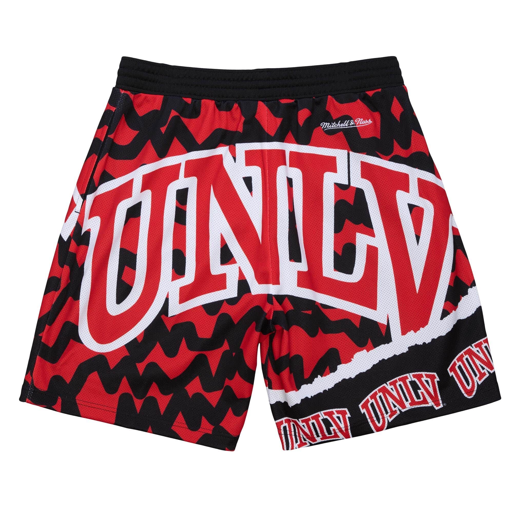 MITCHELL & NESS NCAA JUMBOTRON 2.0 SUBLIMATED SHORTS UNLV RUNNIN REBELS