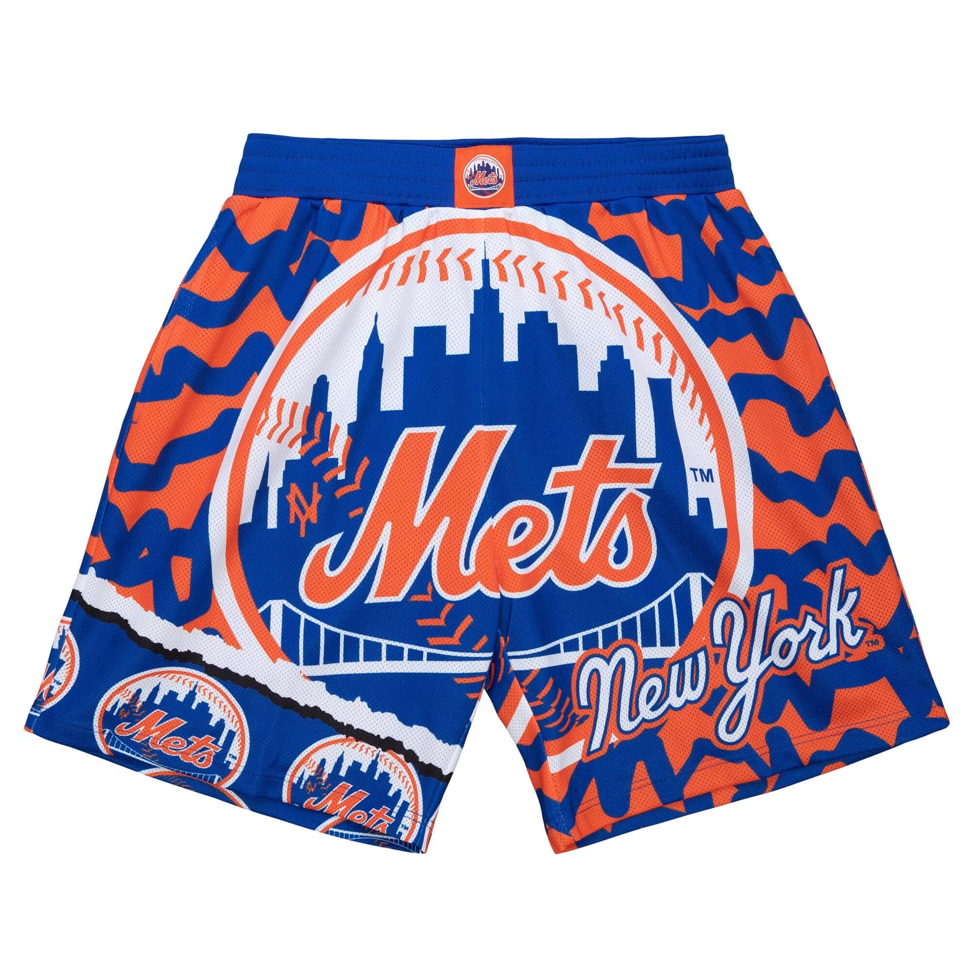 MITCHELL & NESS MLB JUMBOTRON 2.0 SUBLIMATED SHORTS NY METS