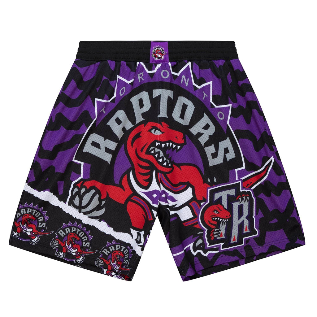 MITCHELL & NESS NBA JUMBOTRON 2.0 SUBLIMATED SHORTS TORONTO RAPTORS