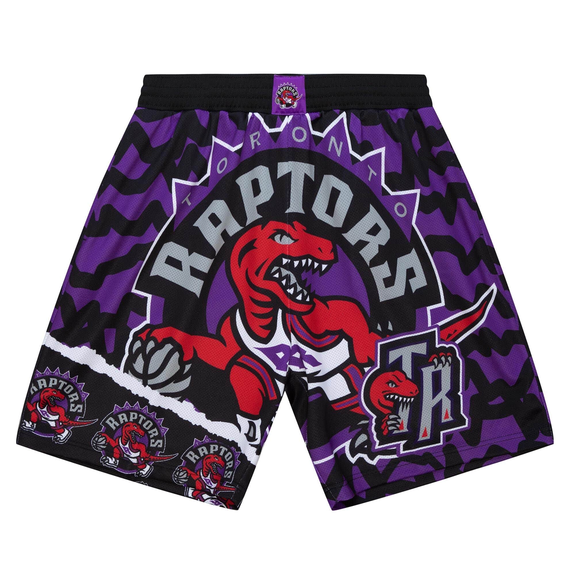MITCHELL & NESS NBA JUMBOTRON 2.0 SUBLIMATED SHORTS TORONTO RAPTORS