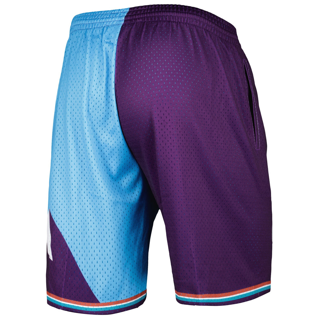 MITCHELL & NESS NBA SPLIT SWINGMAN SHORTS UTAH JAZZ 1996