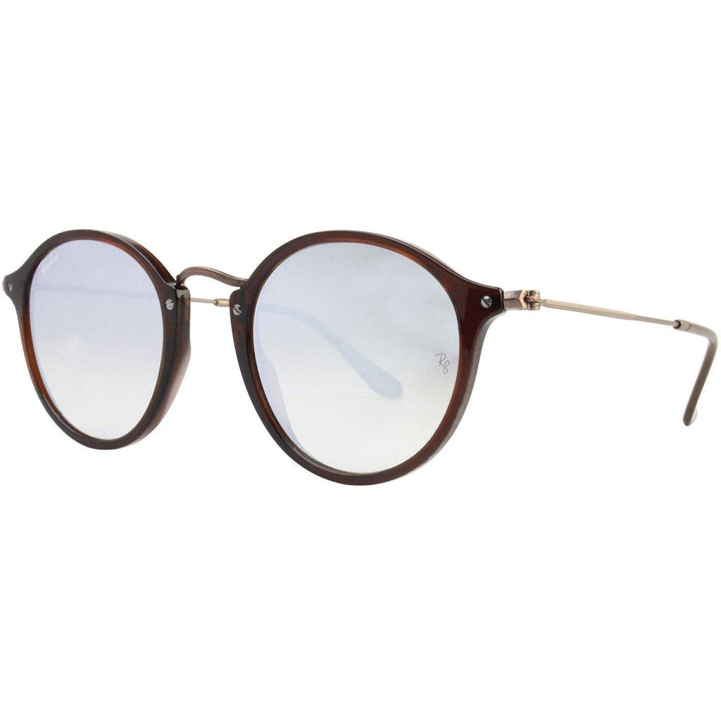 [RB2447N-6256/9U] Mens Ray-Ban Round Fleck Flat Sunglasses - sneakAR
