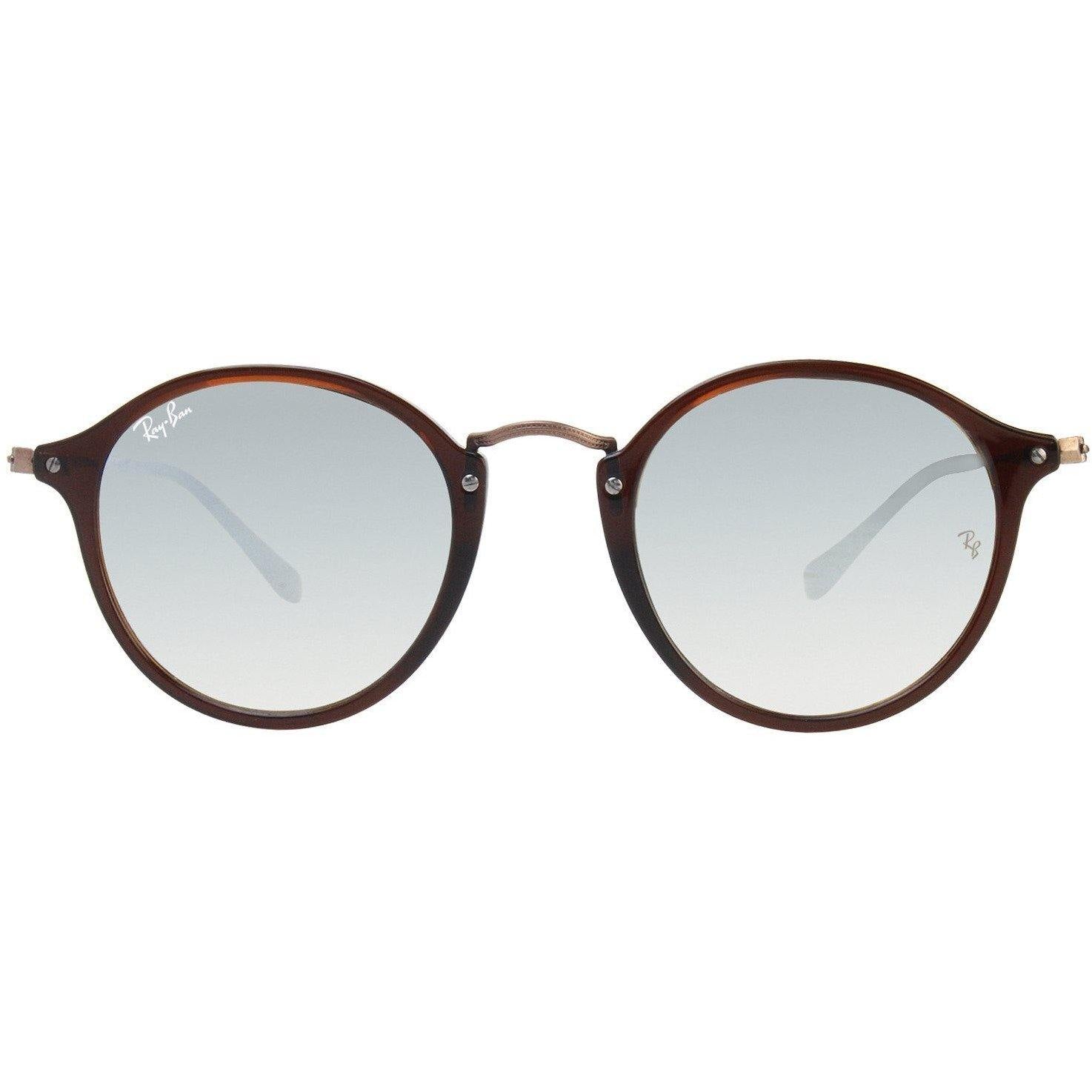 [RB2447N-6256/9U] Mens Ray-Ban Round Fleck Flat Sunglasses - sneakAR