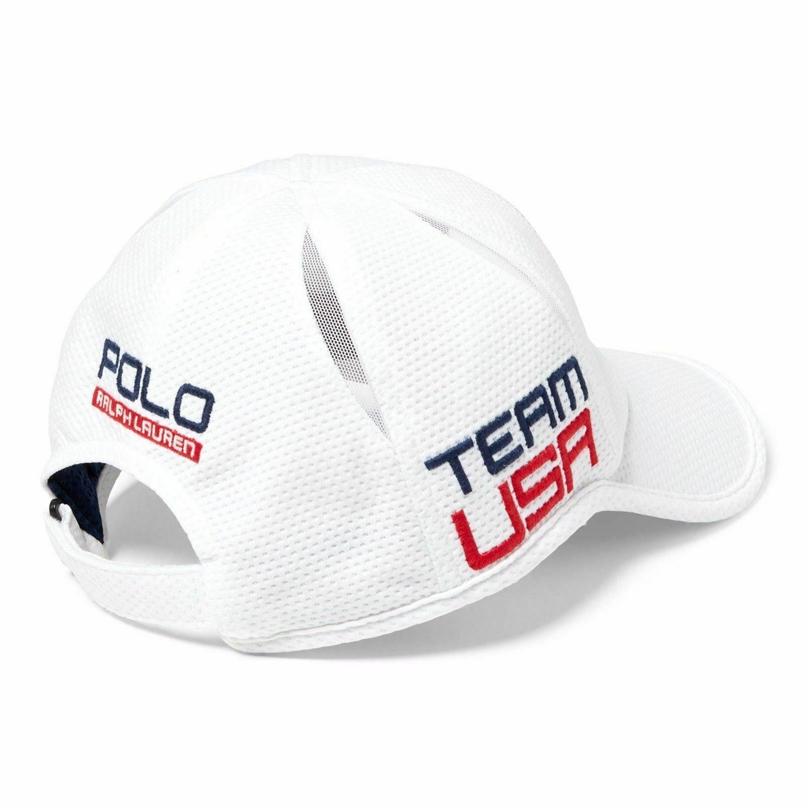 [889697965188] Mens Polo Ralph Lauren Mens Team USA 2016 Olympics Cross Court Adjustable Hat