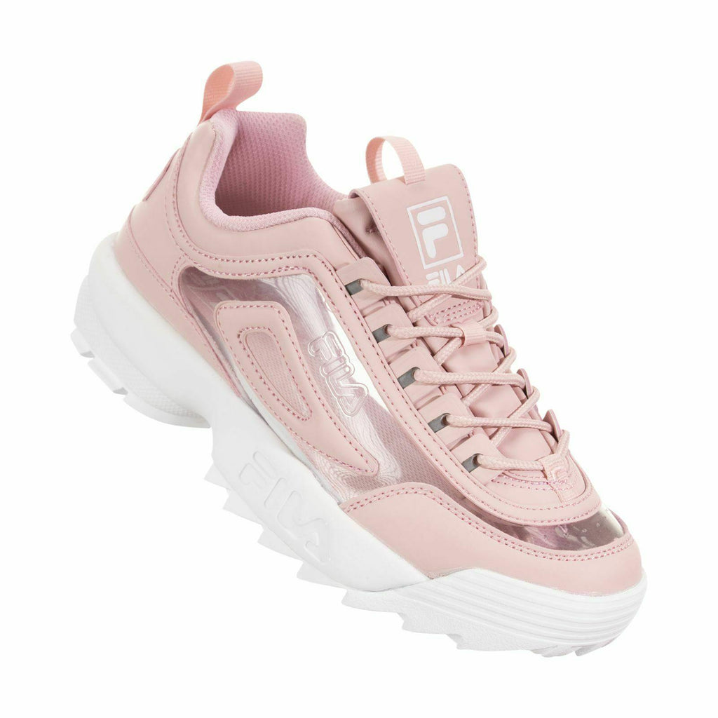 [5FM00696-661] Womens Fila Disruptor II Clear - sneakAR