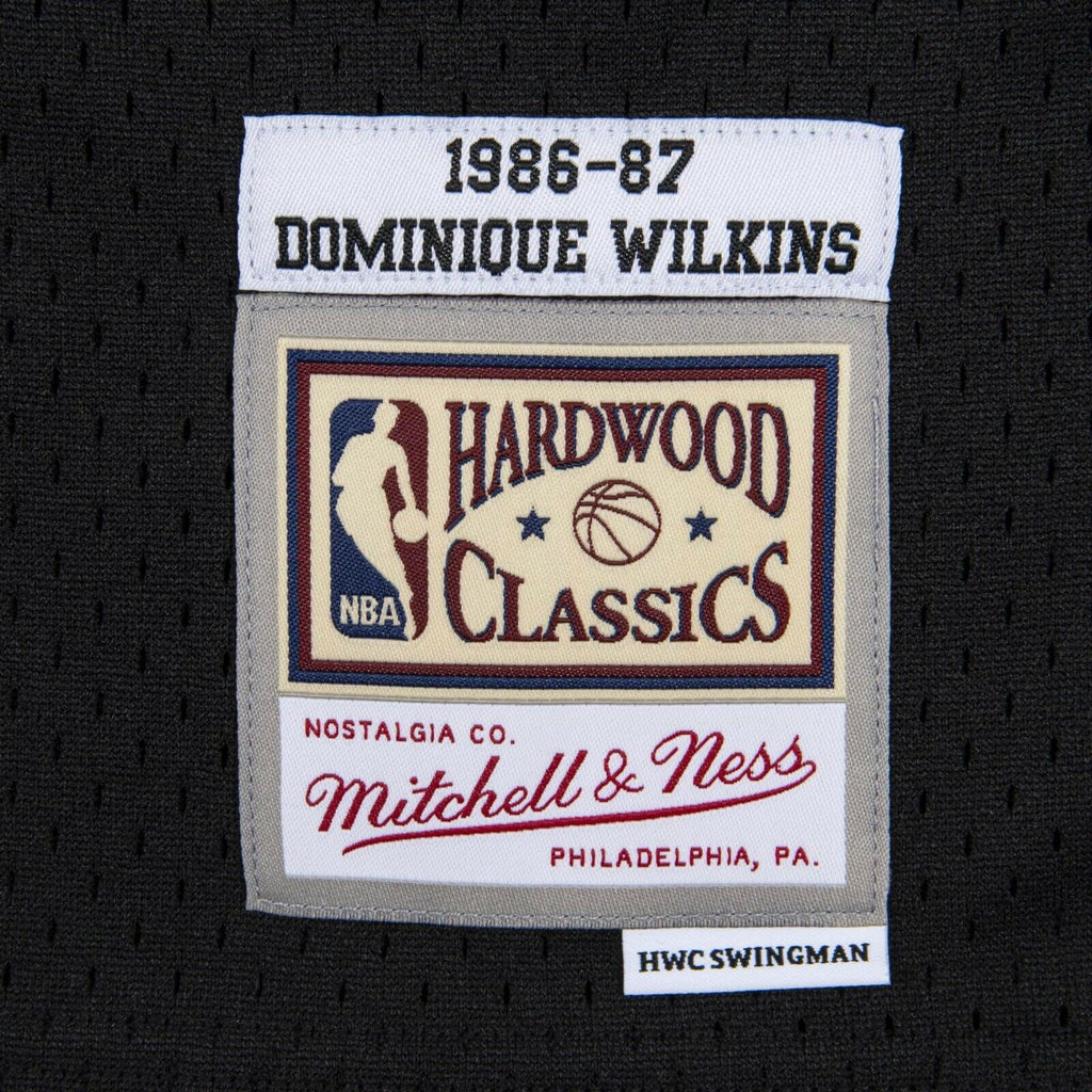 Mens Mitchell & Ness NBA RELOAD SWINGMAN JERSEY - HAWKS 1986 DOMINIQUE WILKINS
