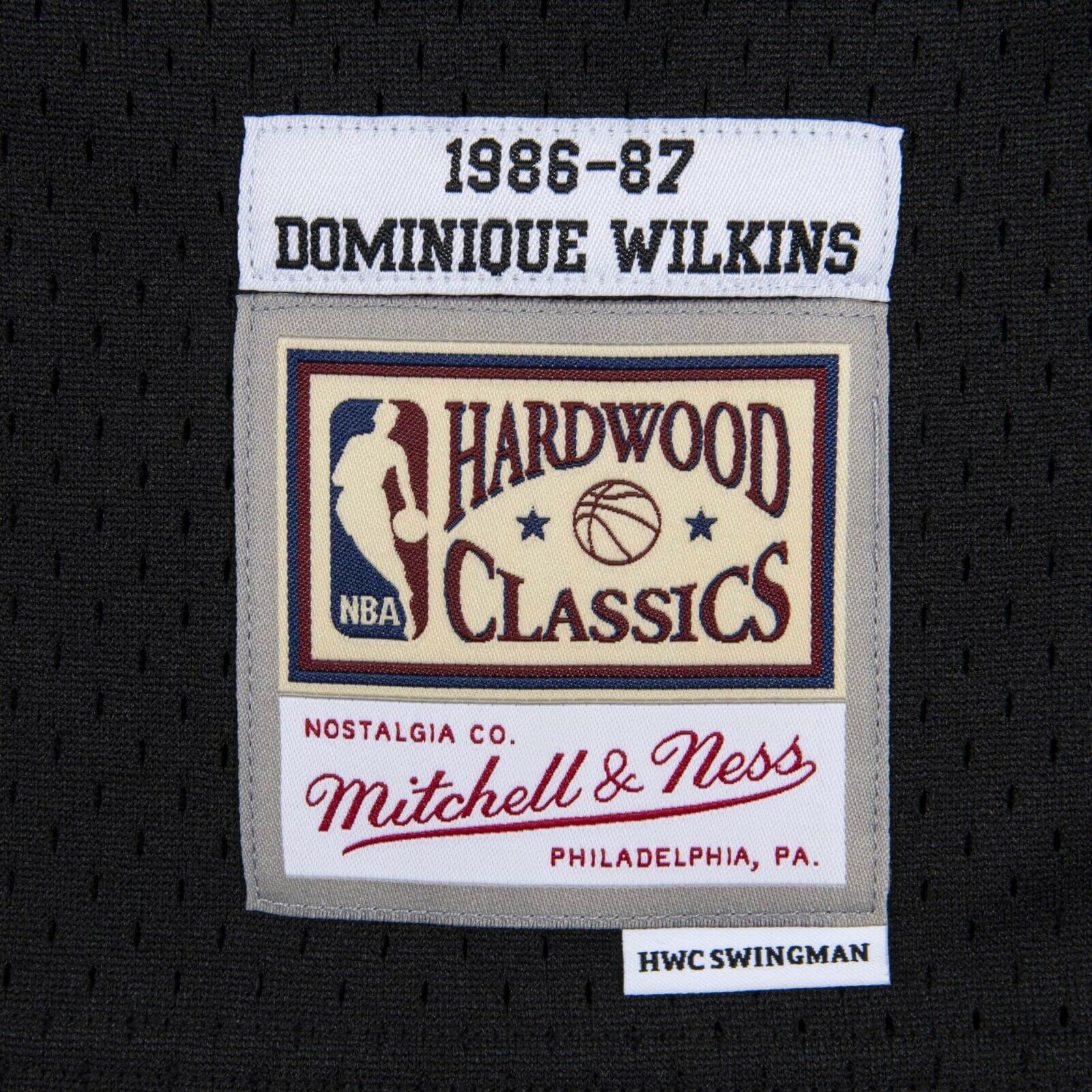 Mens Mitchell & Ness NBA RELOAD SWINGMAN JERSEY - HAWKS 1986 DOMINIQUE WILKINS