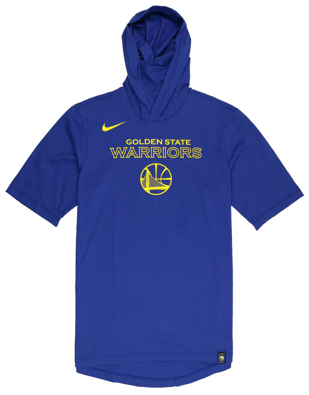 [AQ7007-495] Mens Nike NBA Golden State Warriors Hooded T-Shirt