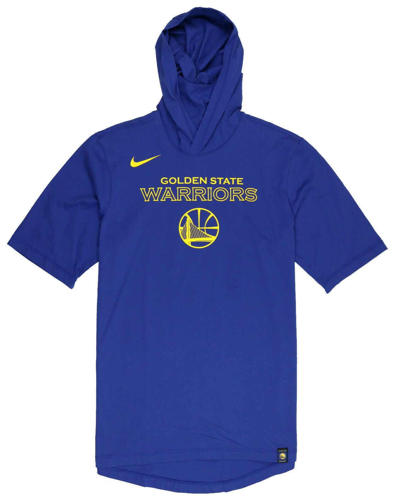 [AQ7007-495] Mens Nike NBA Golden State Warriors Hooded T-Shirt
