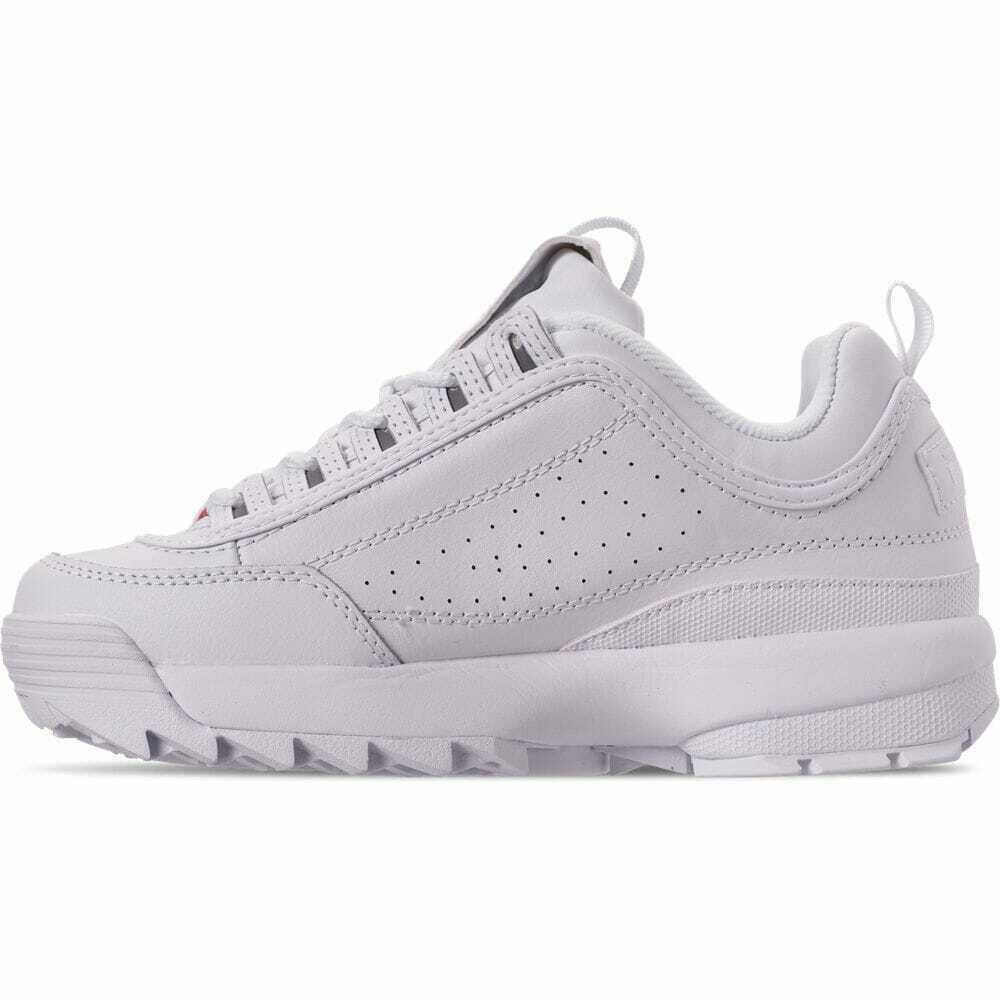 [5FM00403-141] Womens Fila Disruptor II Script - sneakAR