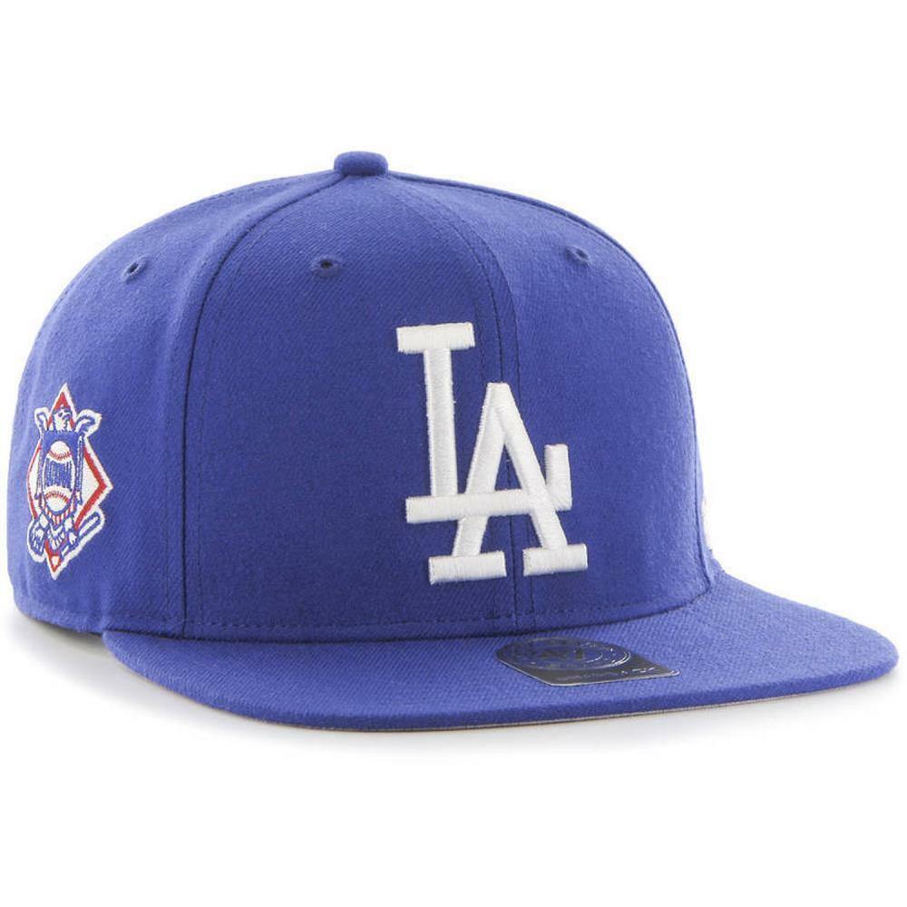 Mens 47 Brand LA Dodgers Captain Snapback - Royal Blue - sneakAR
