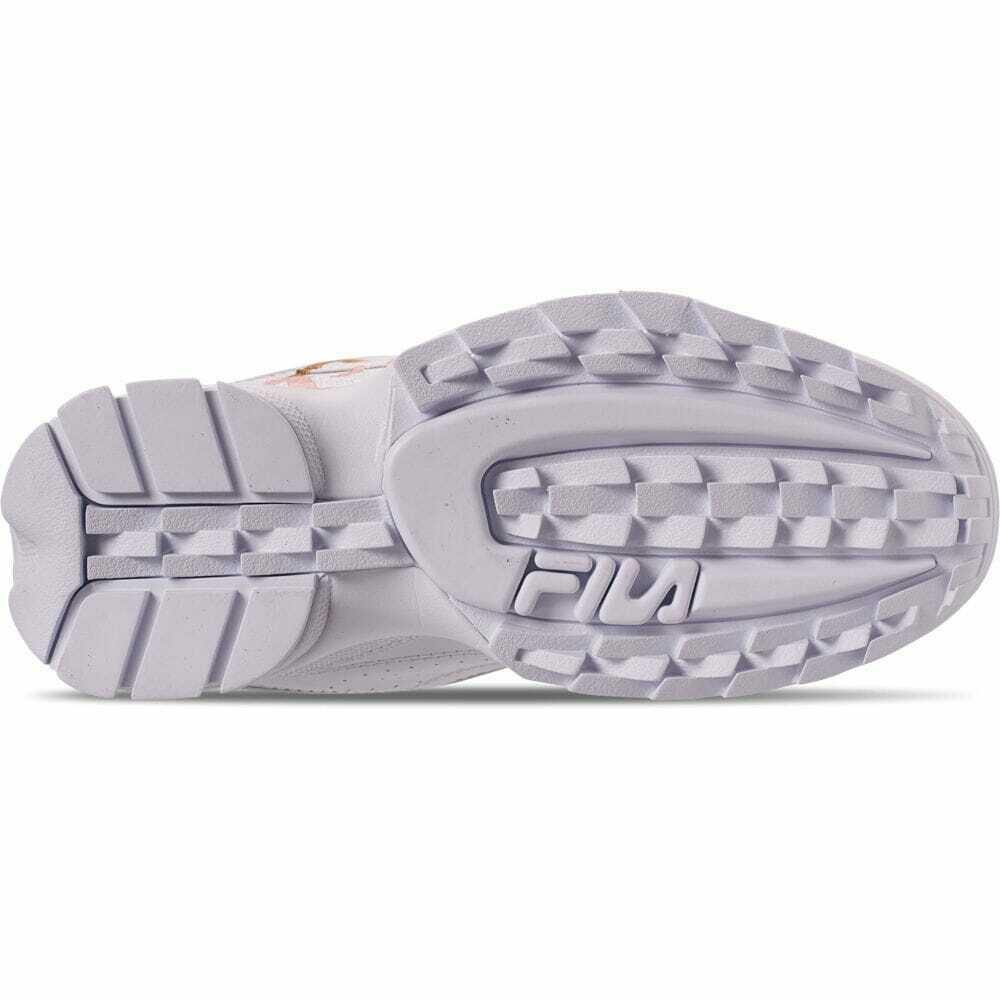 [5FM00403-141] Womens Fila Disruptor II Script - sneakAR